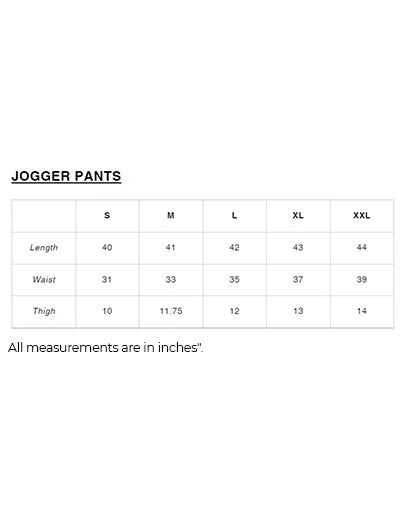 High Quality Black Fleece Jogger Pant - Weaves & Knits