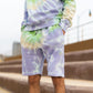 Abstract Tie Dye Shorts