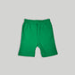 Green Fleece Shorts