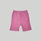Pink Fleece Shorts