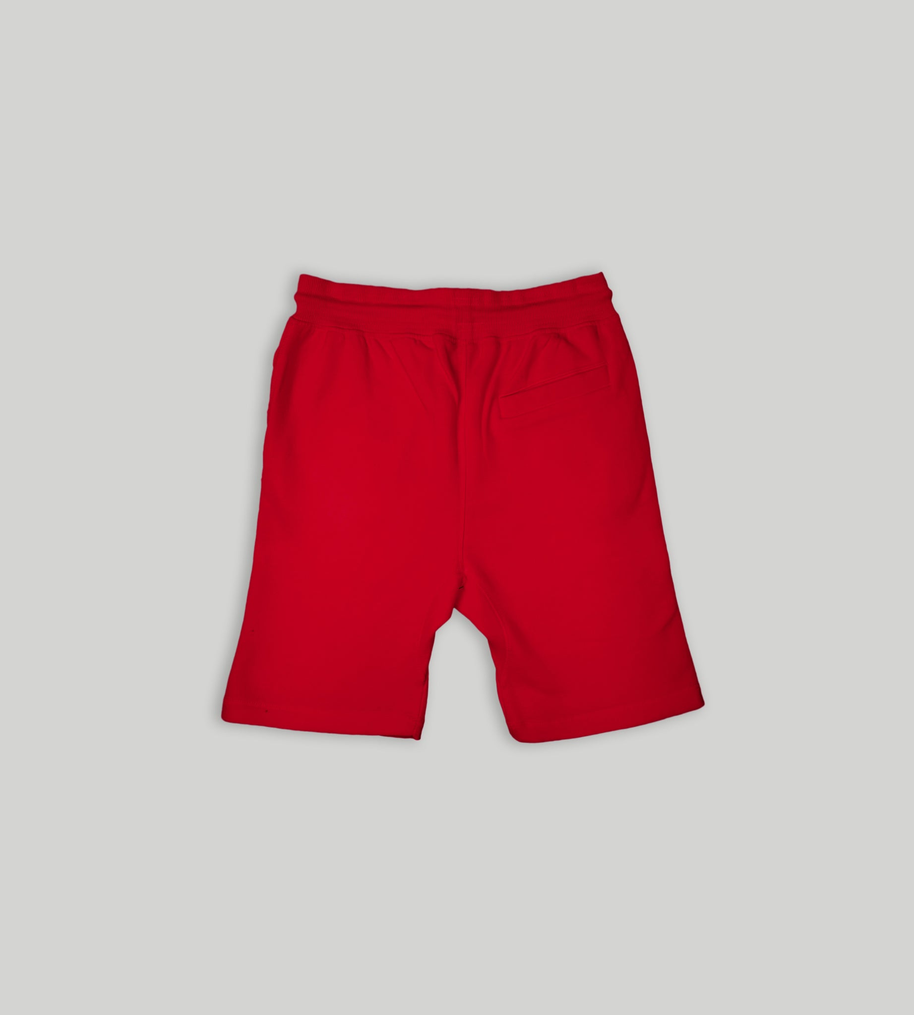 Red Fleece Shorts